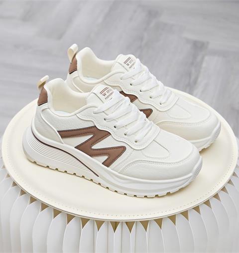 Giày Thể Thao Nữ MWC A377 - Giày Chunky Sneakers Nữ Da PU Êm Mềm, Đi Học, Đi Chơi, Dạo Phố Hottrend, Thời Trang.