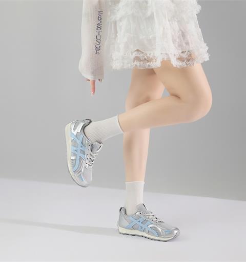 Giày Thể Thao Nữ MWC A375 - Giày Sneaker Nữ, Da Phối Lưới Mesh Thoáng Khí, Đi Học, Đi Chơi, Dạo Phố Êm Nhẹ, Thời Trang.