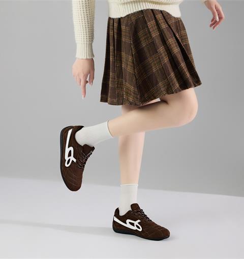 Giày Thể Thao Nữ MWC A358 - Giày Thể Thao Sneaker Nữ Cổ Thấp Da Nhung Mềm Mịn, Nữ tính, Hottrend, Thời Trang.