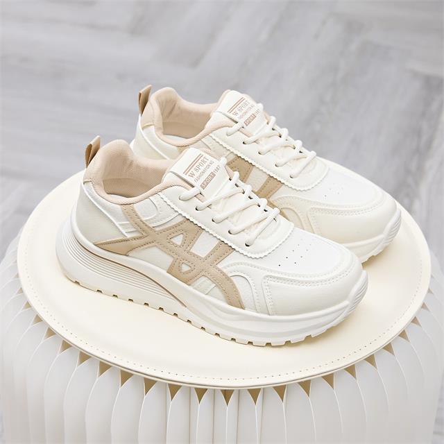 Giày Thể Thao Nữ MWC A336 - Giày Chunky Sneaker Nữ, Da PU Êm Mềm, Đi Học, Đi Chơi, Dạo Phố Siêu Bền Đẹp, Thời Trang.