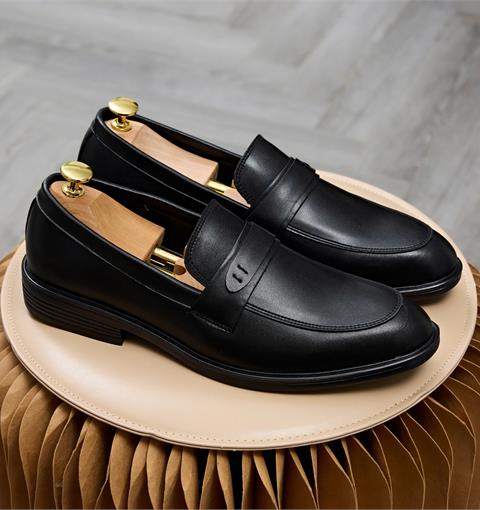 Giày Mọi Nam MWC 6753 - Giày Tây Nam Cao Cấp, Giày Da Slip On Công Sở Lịch Lãm, Thời Trang.