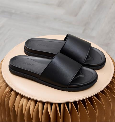 Dép Nam MWC 9225 - Dép Nam Da PU Bản Bản To Đi Học, Đi Chơi, Đi Làm Siêu Êm Nhẹ, Bền Đẹp, Thời Trang.