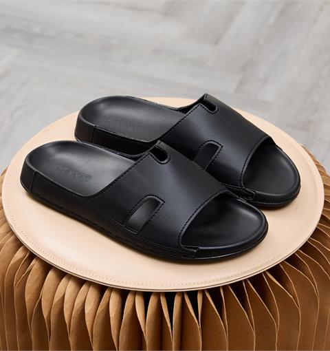 Dép Nam MWC 9230 - Dép Nam Da PU Bản Bản To Đi Học, Đi Chơi, Đi Làm, Nam Tính, Êm Nhẹ, Thời Trang.