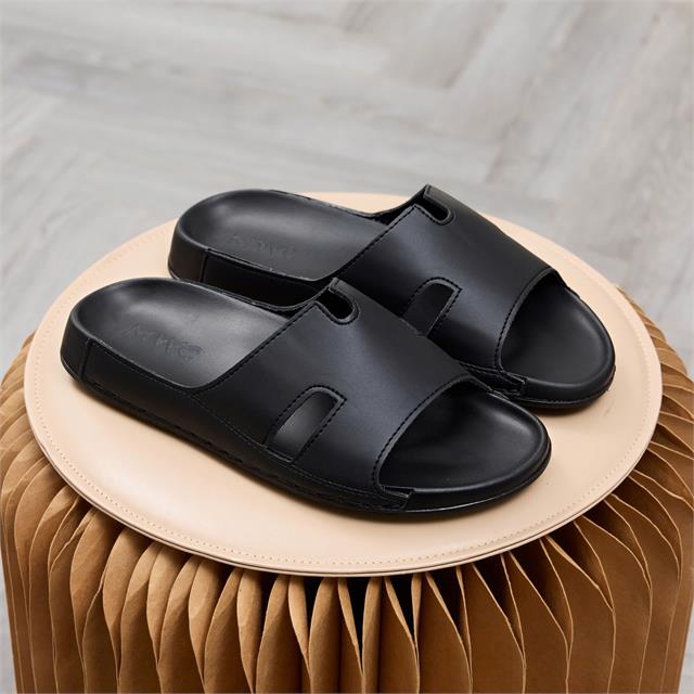 Dép Nam MWC 9230 - Dép Nam Da PU Bản Bản To Đi Học, Đi Chơi, Đi Làm, Nam Tính, Êm Nhẹ, Thời Trang.