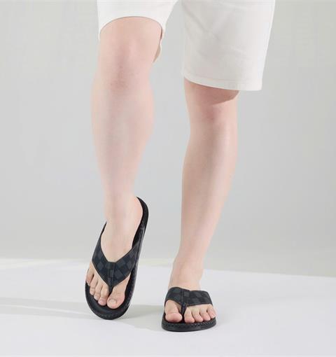 Dép Nam MWC 9236 - Dép Nam Quai Bản Kẹp Họa Tiết Caro Nam Tính, Hottrend, Thời Trang.