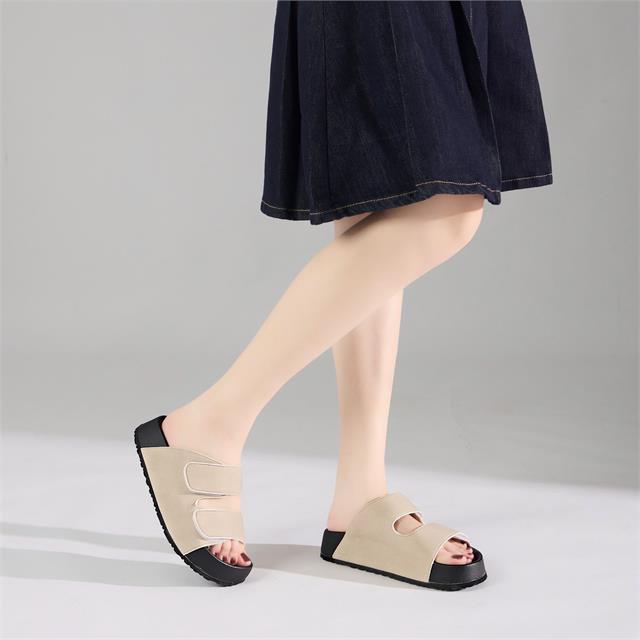 Dép Nữ MWC 8683 - Dép Nữ Hai Quai Ngang Dán Cài Nhẹ Êm, Nữ Tính, Chuẩn Form, Phối Gì Cũng Đẹp.