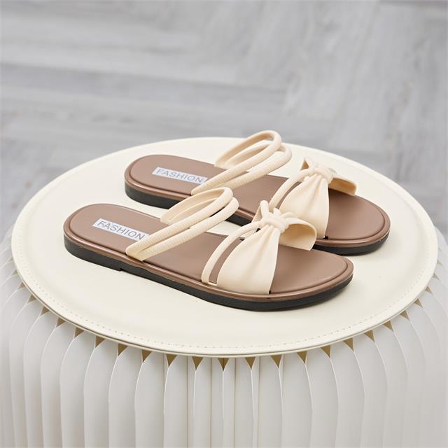 Dép Nữ MWC 8669 - Dép Nữ Quai Nơ Mềm, Thanh Lịch, Thời Trang, Êm Ái Mỗi Bước Đi.