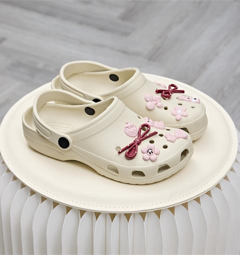 Dép Nữ MWC 8701 - Dép Sandal Eva Nữ Gắn Sticker Gấu Hoa Nơ Siêu Xinh, Trẻ Trung, Hotrend.