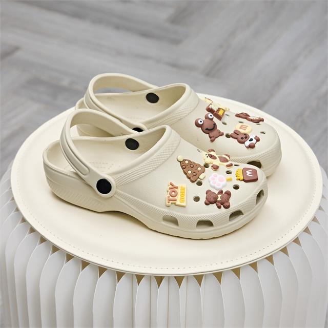  Dép Nữ MWC 8703 - Dép Sandal Nữ Gắn Charm Toy, Gấu Dễ Thương, Êm Nhẹ, Bền Đẹp, Thời Trang.