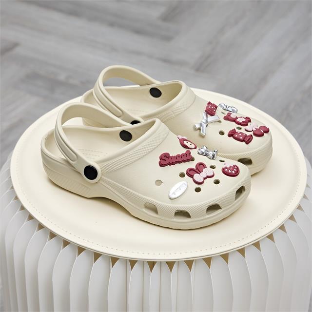 Dép Nữ MWC 8705 - Dép Sandal Eva Nữ Gắn Charm Nơ Dâu Tây Cherry Sweet Ngọt Ngào, Dễ Thương, Bền Đẹp.