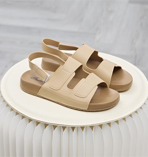 Giày Sandal Nữ MWC E210 - Sandal Nữ Quai Dán Êm Chân, Thoải Mái, Thanh Lịch, Thời Trang.