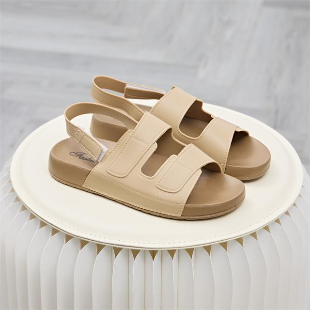 Giày Sandal Nữ MWC E210 - Sandal Nữ Quai Dán Êm Chân, Thoải Mái, Thanh Lịch, Thời Trang.