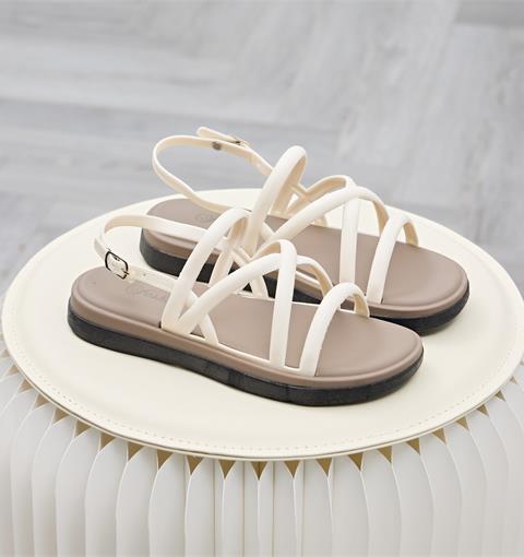 Giày Sandal Nữ MWC E209 - Sandal Nữ Quai Mảnh Chéo Êm Nhẹ, Thanh Lịch, Phong Cách Thời Trang Hàn.