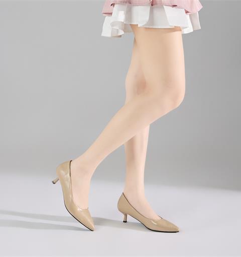 Giày Cao Gót MWC G320 - Giày Cao Gót 5P Bít Gót, Mũi Nhọn Thanh Lịch, Đi Êm, Dáng Sang.