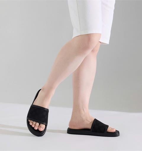 Dép Nam MWC 9241 - Dép Nam Quai Ngang Bản To Họa Tiết Caro, Nam Tính, Trẻ Trung, Thời Trang,