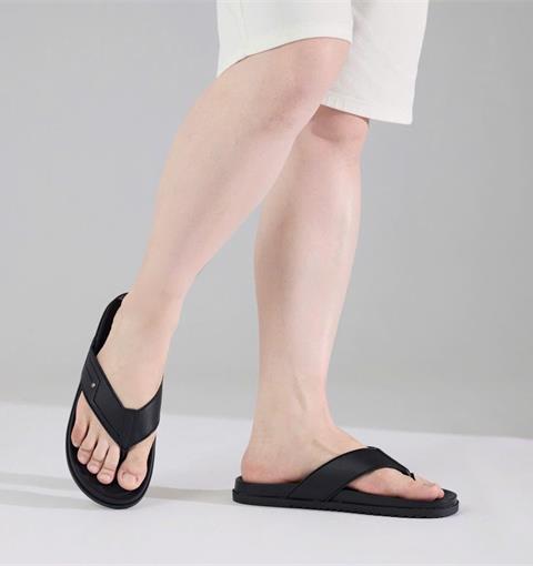 Dép Nam MWC 9232 - Dép Nam Đế Bằng Quai Da Kẹp Bền Đẹp, Nam Tính, Thời Trang.