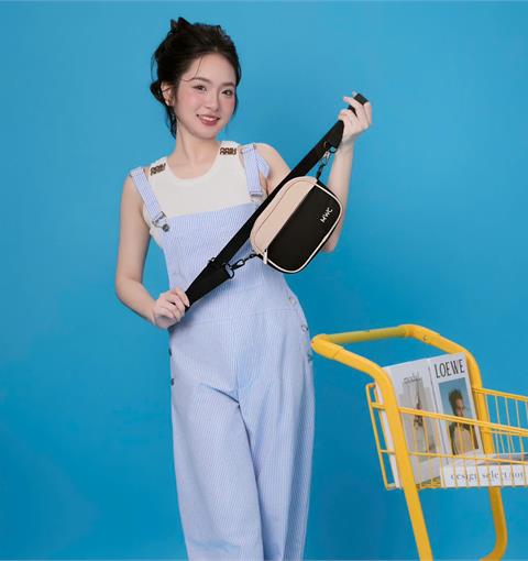 Balô Túi Đeo Chéo MWC 0866 - Túi Đeo Chéo Unisex Thời Trang Đi Dạo Phố, Đi Chơi, Du Lịch Cool Ngầu, Gọn Nhẹ.