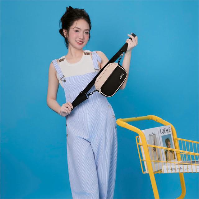 Balô Túi Đeo Chéo MWC 0866 - Túi Đeo Chéo Unisex Thời Trang Đi Dạo Phố, Đi Chơi, Du Lịch Cool Ngầu, Gọn Nhẹ.