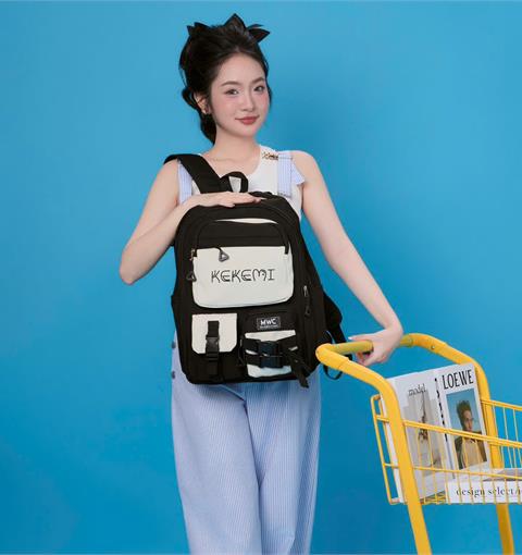BALO MWC 1209 - Balo Unisex Thời Trang Chống Sốc, Chống Nước, Nhiều Ngăn Siêu Tiện Lợi Dùng Đựng Laptop, Mang Đi Học, Đi Chơi.