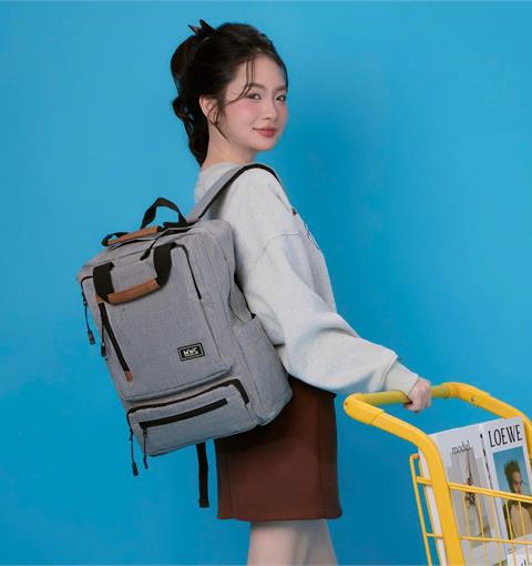 BALO MWC 1182 - Balo Unisex Thời Trang Chống Sốc, Chống Nước, Nhiều Ngăn Siêu Tiện Lợi Dùng Đựng Laptop, Mang Đi Học, Đi Chơi