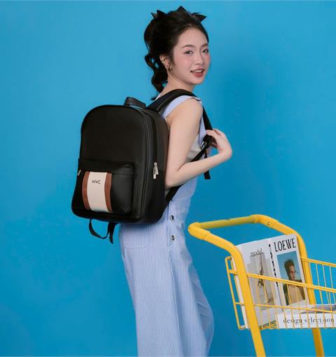  BALO MWC 1312 - Balo Da PU Cao Cấp Phong Cách Casual Đi Học, Đi làm, Đựng Latop, Du Lịch Cool Ngầu.