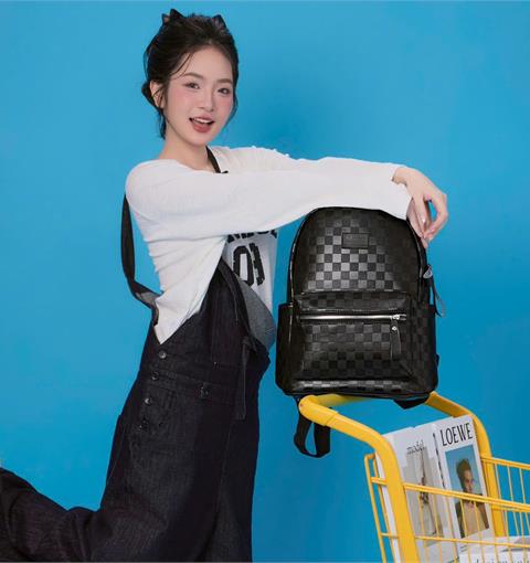 BALO MWC 1275 - Balo Da Caro Bóng Mờ Phong Cách Urban Street Cực Ngầu, Sang Trọng, Cá Tính, Hiện Đại.