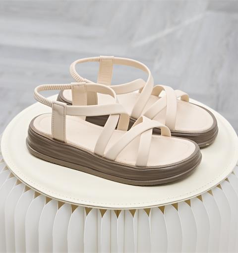 Giày Sandal Nữ MWC E218 - Sandal Nữ Quai Mảnh Chéo Êm Nhẹ, Thanh Lịch, Năng Động, Trẻ Trung.