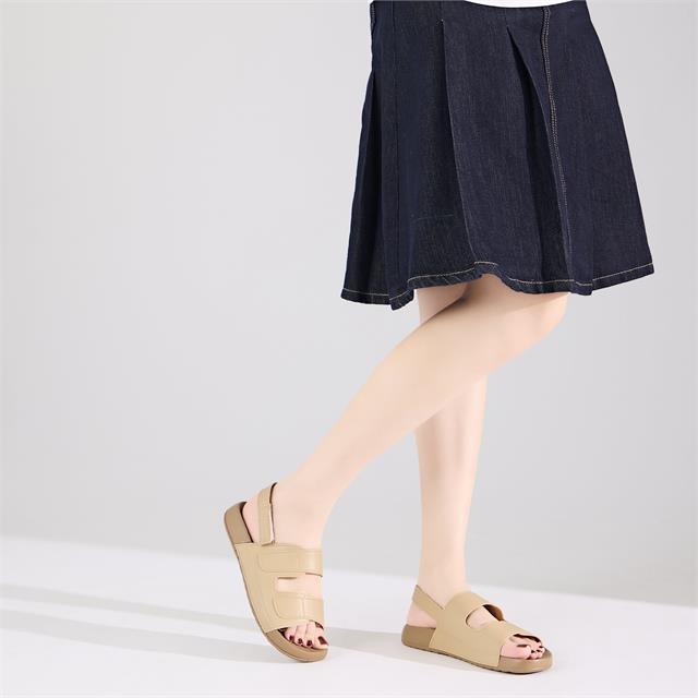 Giày Sandal Nữ MWC E210 - Sandal Nữ Quai Dán Êm Chân, Thoải Mái, Thanh Lịch, Thời Trang.