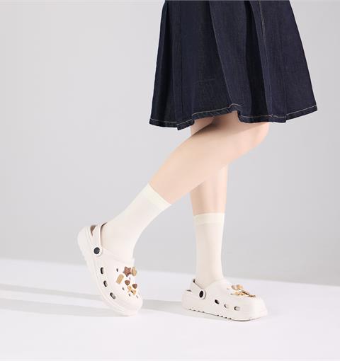 Dép Nữ MWC 8680 - Dép Sandal Eva Nữ Gắn Sticker Gấu Búp Bê, Ngôi Sao Siêu Xinh, Bền Đẹp, Thời Trang.