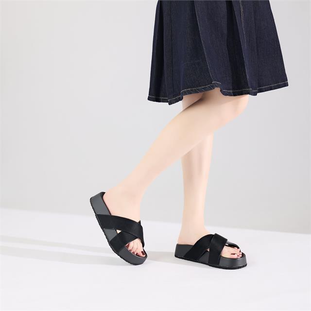 Dép Nữ MWC 8696 - Dép Nữ Hai Quai Bản Chéo Êm Nhẹ, Chuẩn Form, Dễ Phối Đồ.