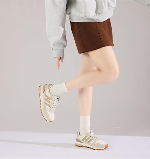 Giày Thể Thao Nữ MWC A395 - Giày Sneaker Nữ, Da Phối Lưới Thoáng Khí Êm Nhẹ, Cá Tính, Thời Trang.