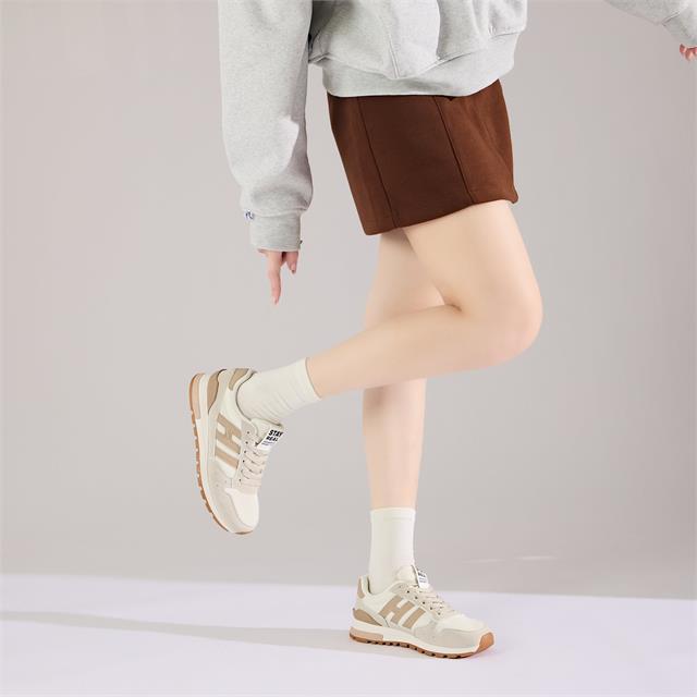 Giày Thể Thao Nữ MWC A395 - Giày Sneaker Nữ, Da Phối Lưới Thoáng Khí Êm Nhẹ, Cá Tính, Thời Trang.