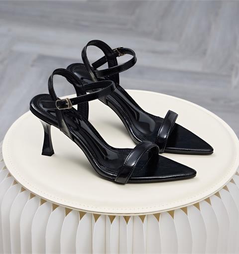 Giày Cao Gót MWC G358 - Sandal Cao Gót 8cm, Mũi Nhọn Quai Ngang Bản Thanh Mảnh, Nữ Tính, Sang Trọng.