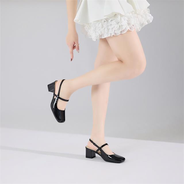 Giày Cao Gót MWC G148 - Giày Cao Gót kiểu Dáng Mũi Oval Xinh Xắn, Giày Cao Gót Bít Mũi Trẻ Trung, Thanh Lịch, Thời Trang.