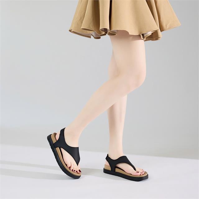 Sandal Nữ MWC E215 - Sandal Quai Kẹp Chữ V Thanh Lịch, Đi Học, Đi Chơi, Đi Biển Bền Đẹp, Thời Trang.