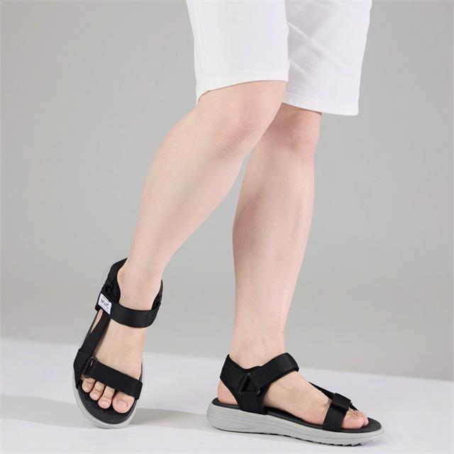 Giày Sandal Nam MWC 7059 - Sandal Nam 2 Quai Ngang Phối Lót Dán Thanh Lịch Đi Học, Đi Làm, Sandal Nam Kiểu Dáng Streetwear Năng Động, Trẻ Trung.