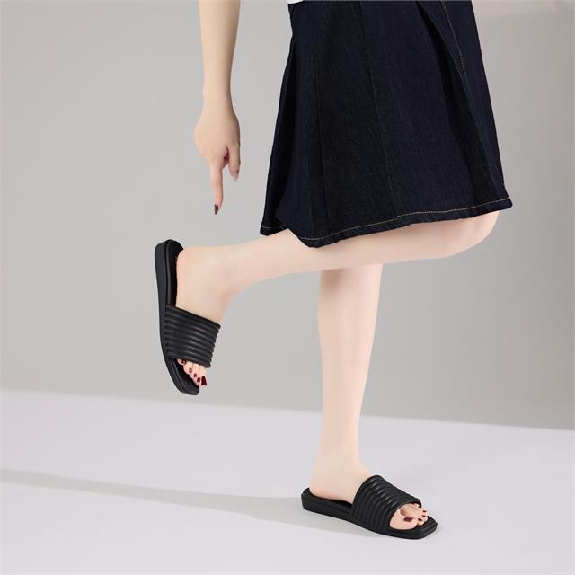  Dép Nữ MWC 8707 - Dép Lê Nữ Hở Gót, Xỏ Chân Tiện Lợi, Phong Cách Tối Giản Hiện Đại.