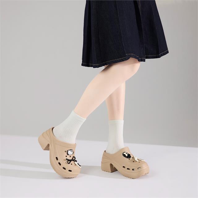 Dép Nữ MWC 8716 - Dép Eva Nữ Đế Đúc Nguyên Khối Gắn Charm Mèo Nơ Siêu Xinh, Êm Nhẹ, Bền Đẹp. 