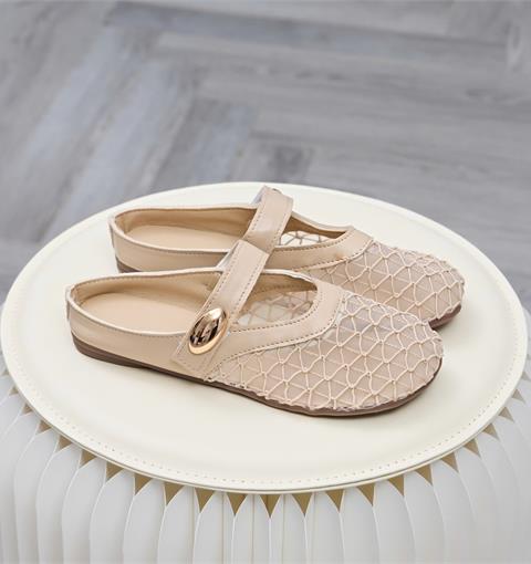 Dép Nữ MWC 8728 - Dép Sục Nữ Lưới Thêu Thanh Lịch, Quai Ngang Xinh Xắn, Êm Chân, Dễ Phối Đồ.