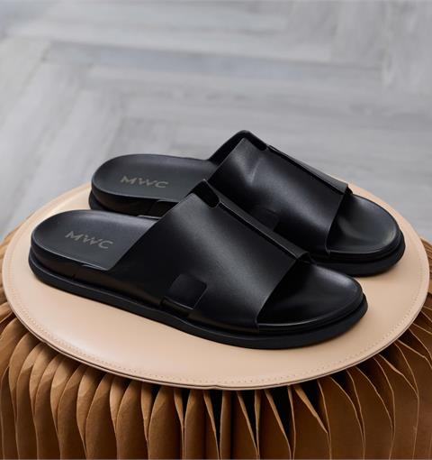 Dép Nam MWC 9265 - Dép Nam Quai Da Ngang Bản To Nam Tính, Êm Nhẹ, Bền Đẹp, Thời Trang.