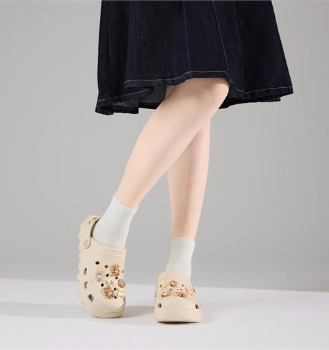 Dép Nữ MWC 8713 - Dép Sandal Eva Nữ Gắn Charm Thỏ Gấu Babe Siêu Cute, Năng Động, Trẻ Trung.