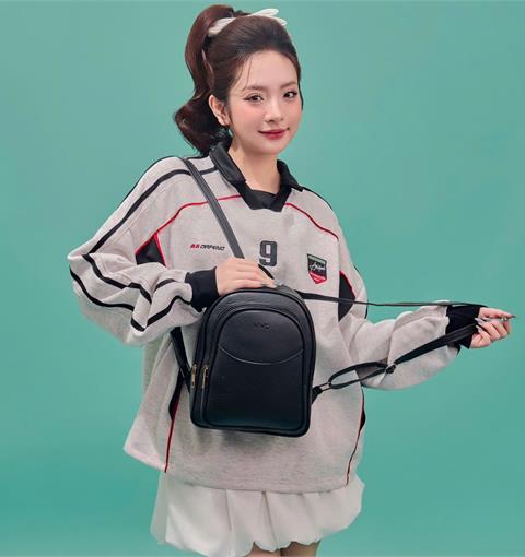 BALO MWC 1292 - Balo Da Mini Dạo Phố, Đi Học, Đi Làm Công Sở, Du Lịch Tiện Dụng, Thời Trang.