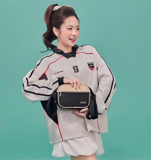 Balô Túi Đeo Chéo MWC 0866 - Túi Đeo Chéo Unisex Thời Trang Đi Dạo Phố, Đi Chơi, Du Lịch Cool Ngầu, Gọn Nhẹ.