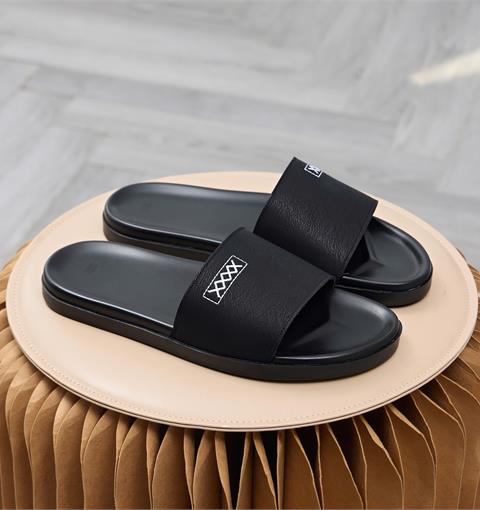 Dép Nam MWC 9289 - Dép Nam Quai Ngang Bản To, Logo Chữ Nổi Nam Tính, Bền Đẹp, Thời Trang.