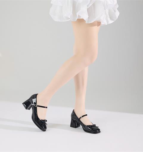 Giày Cao Gót MWC G379 - Giày Cao Gót 6cm, Nơ Xinh Phối Quai Ngang Mảnh Khoá Cài Thanh Lịch, Nữ Tính, Thời Trang.