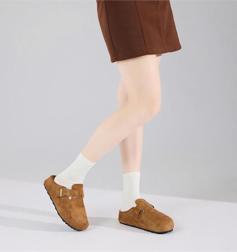 Dép Sục Nữ MWC 8731 - Dép Sục Nữ Phối Quai Khoá Kim Loại Bền Đẹp, Cá Tính, Thời thượng.