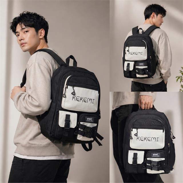 BALO MWC 1209 - Balo Unisex Thời Trang Chống Sốc, Chống Nước, Nhiều Ngăn Siêu Tiện Lợi Dùng Đựng Laptop, Mang Đi Học, Đi Chơi.