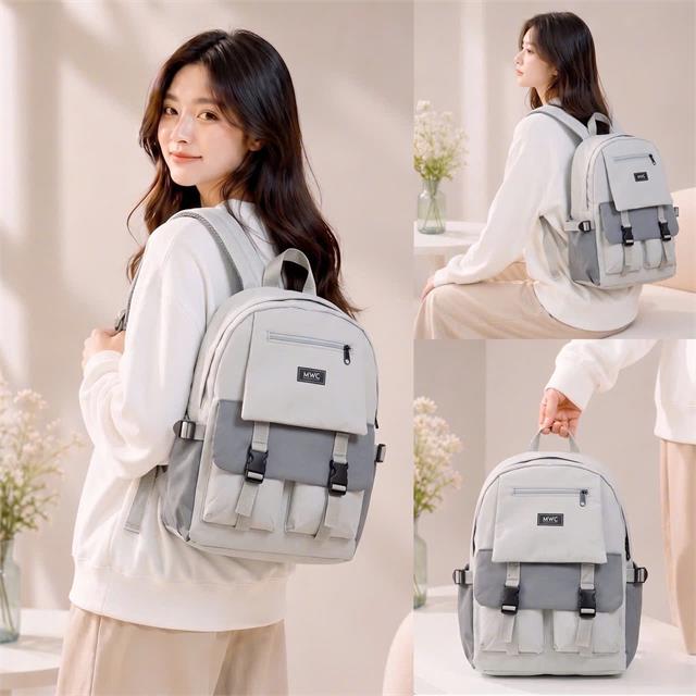 BALO MWC 1283 - Balo Unisex Siêu Tiện Lợi Đựng Laptop, Vật Dụng Đi Học, Đi Làm, Dạo Phố Năng Động, Trẻ Trung.
