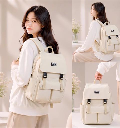 BALO MWC 1210 - Balo Unisex Thời Trang Chống Sốc, Chống Nước, Nhiều Ngăn Siêu Tiện Lợi Dùng Đựng Laptop, Mang Đi Học, Đi Chơi.