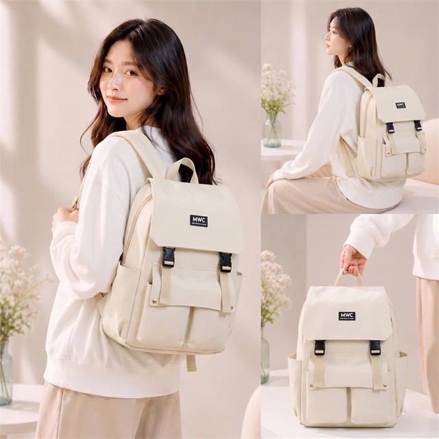 BALO MWC 1210 - Balo Unisex Thời Trang Chống Sốc, Chống Nước, Nhiều Ngăn Siêu Tiện Lợi Dùng Đựng Laptop, Mang Đi Học, Đi Chơi.